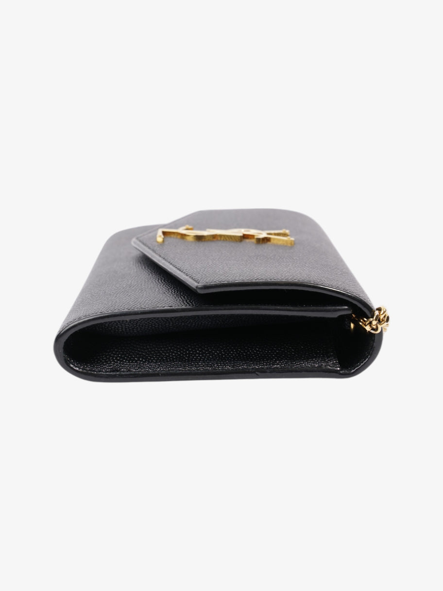 Saint Laurent Envelope Black Grained Leather Image 4