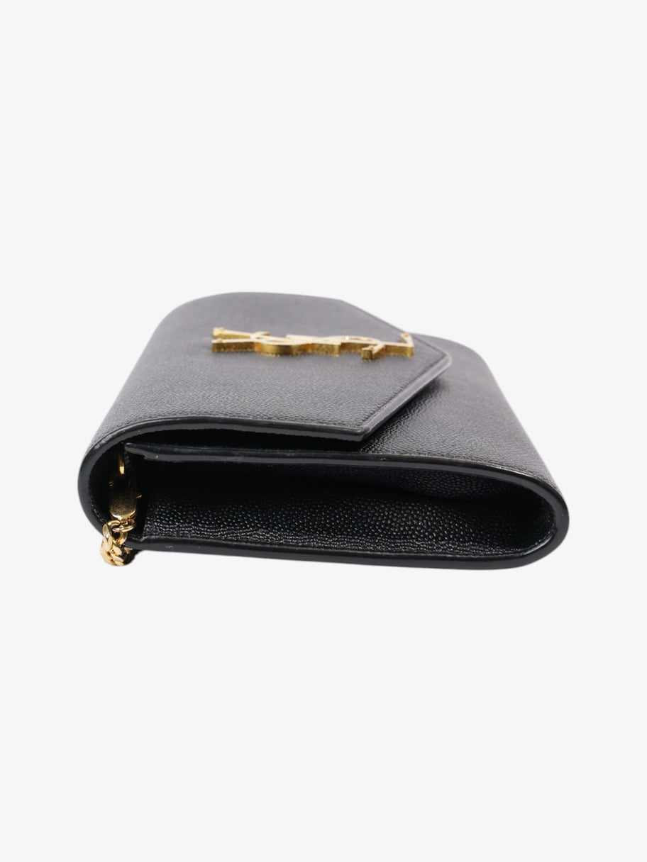 Saint Laurent Envelope Black Grained Leather Image 6