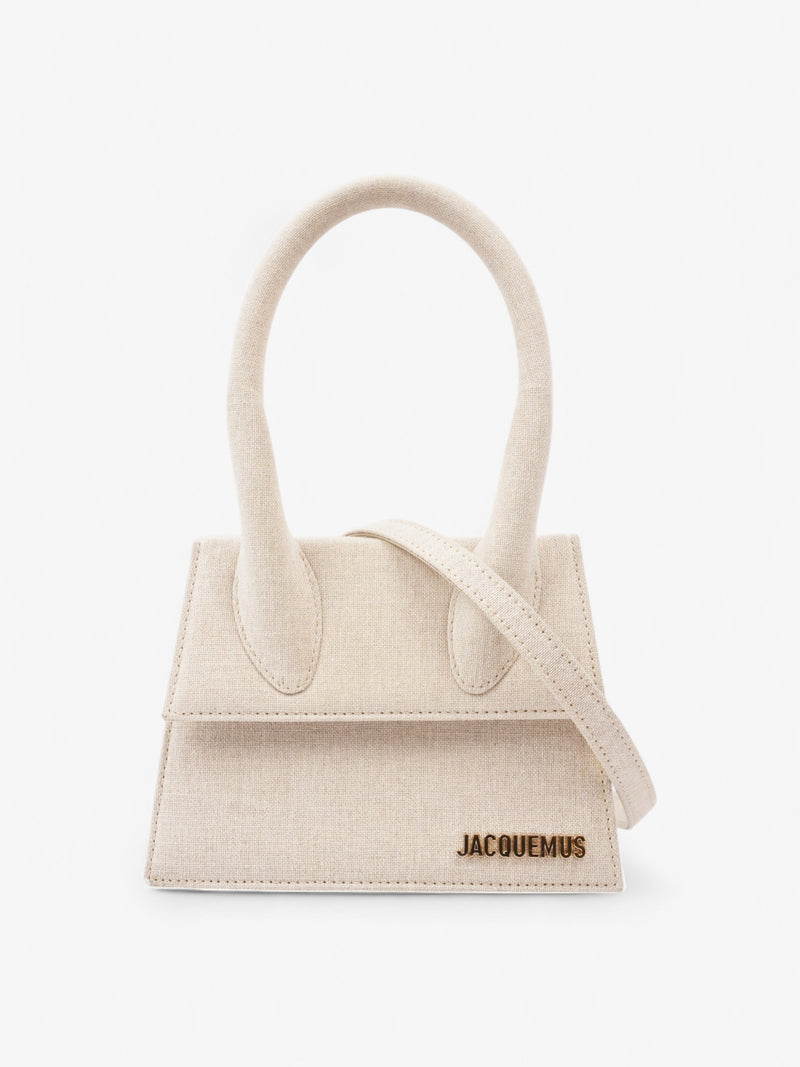  Jacquemus Le Chiquito Moyen Light Greige Cotton