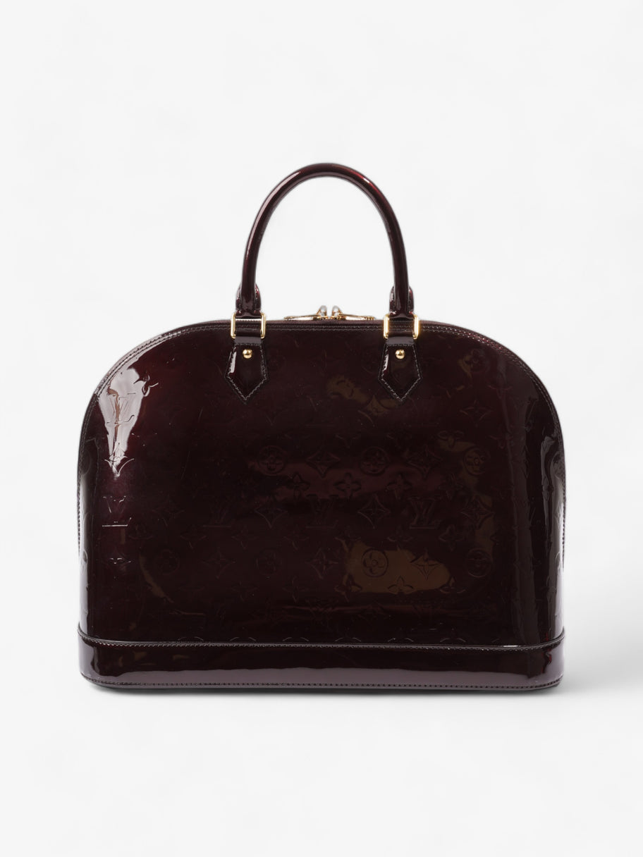 Alma GM Amarante Vernis Leather Image 4