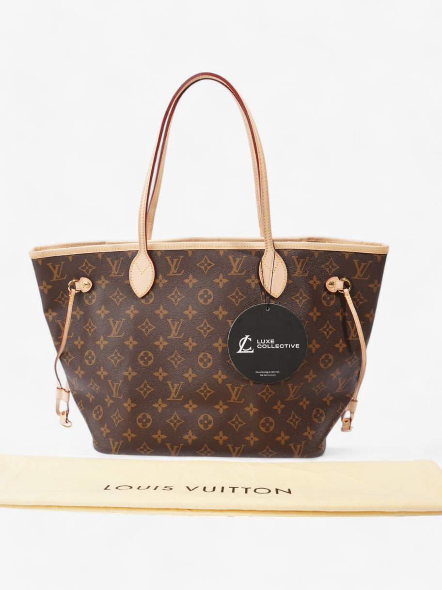 Louis Vuitton Neverfull Monogram Coated Canvas MM Image 9