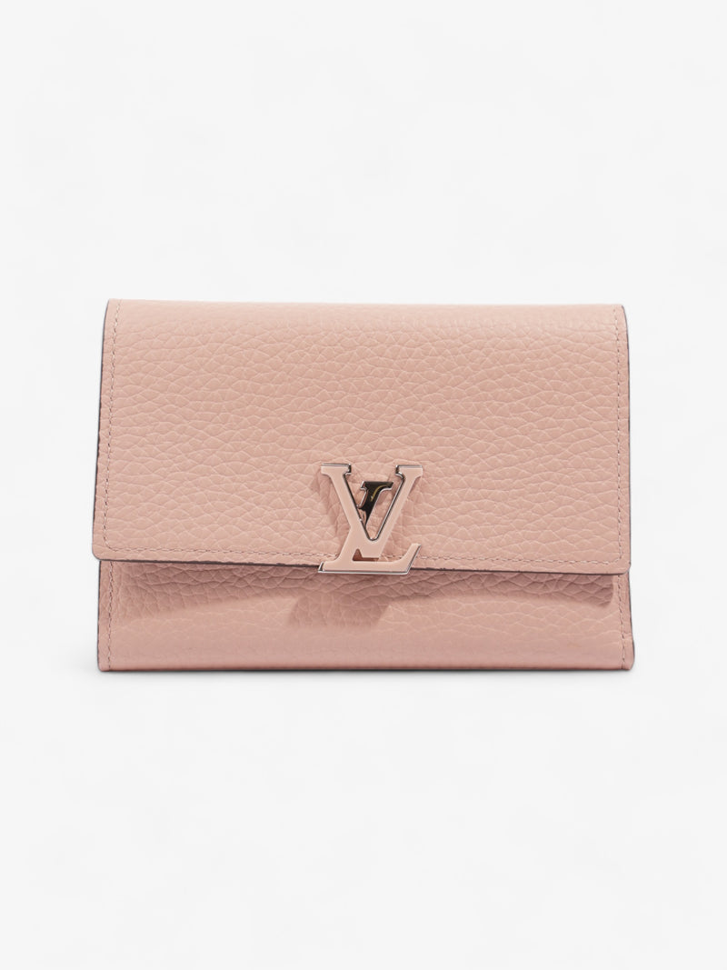  Louis Vuitton Capucines Wallet Pink Taurillon Leather