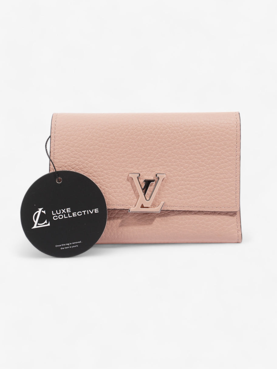 Louis Vuitton Capucines Wallet Pink Taurillon Leather Image 8