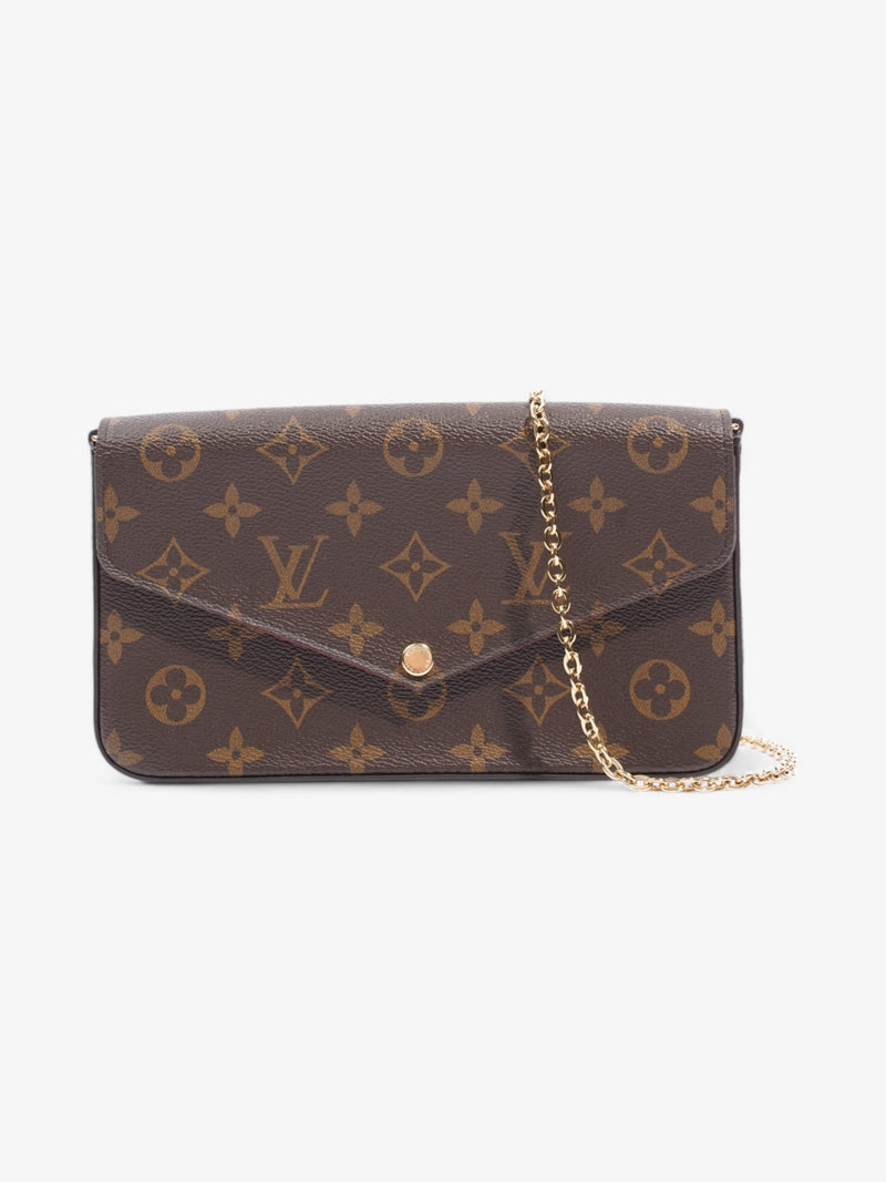  Louis Vuitton Pochette Felicie Monogram Coated Canvas