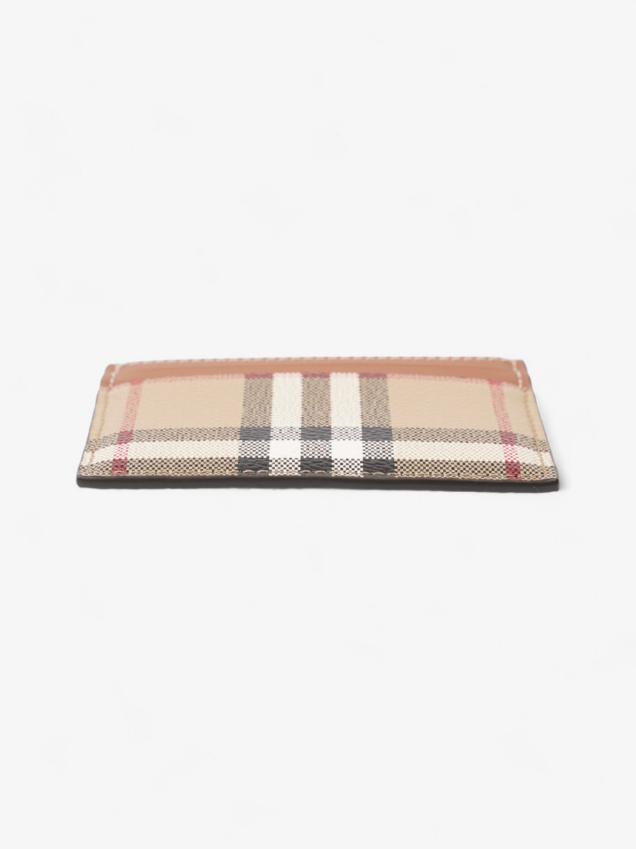 Burberry Sandon Card Case Archive Beige Polyurethane Image 5