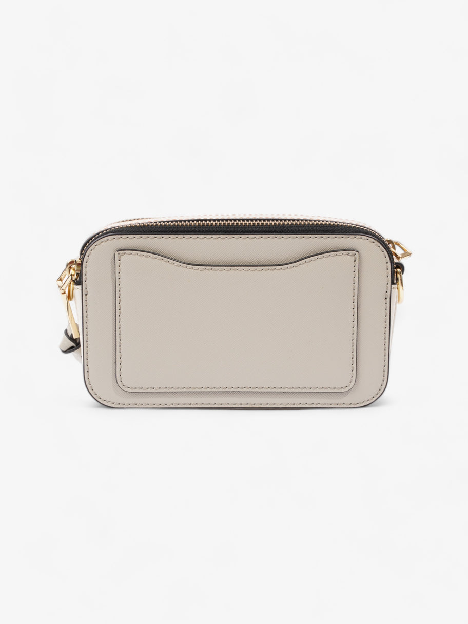 The Snapshot Cream / Blush Pink / Grey Saffiano Leather Image 4