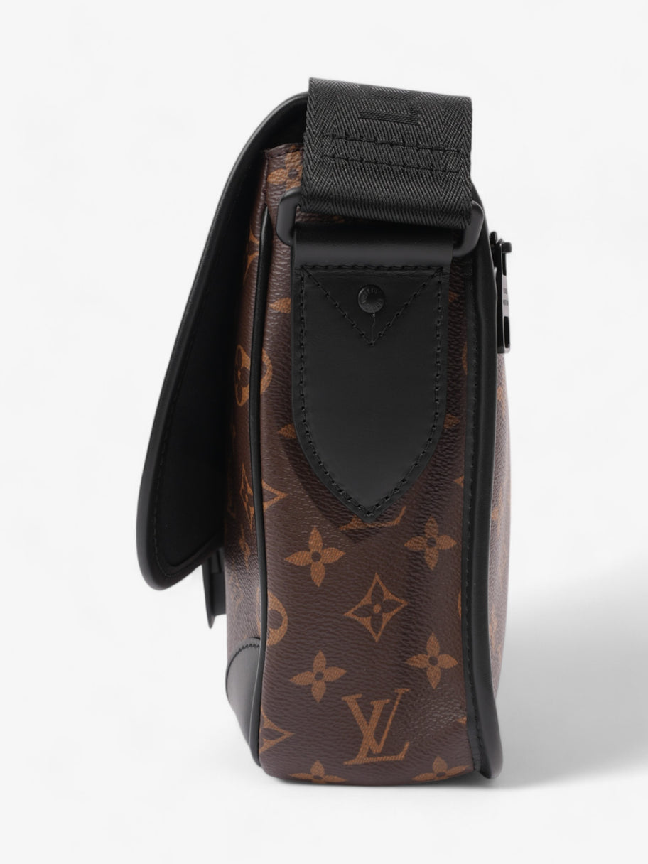 Louis Vuitton Macassar Archy Messenger Monogram / Black Coated Canvas MM Image 3