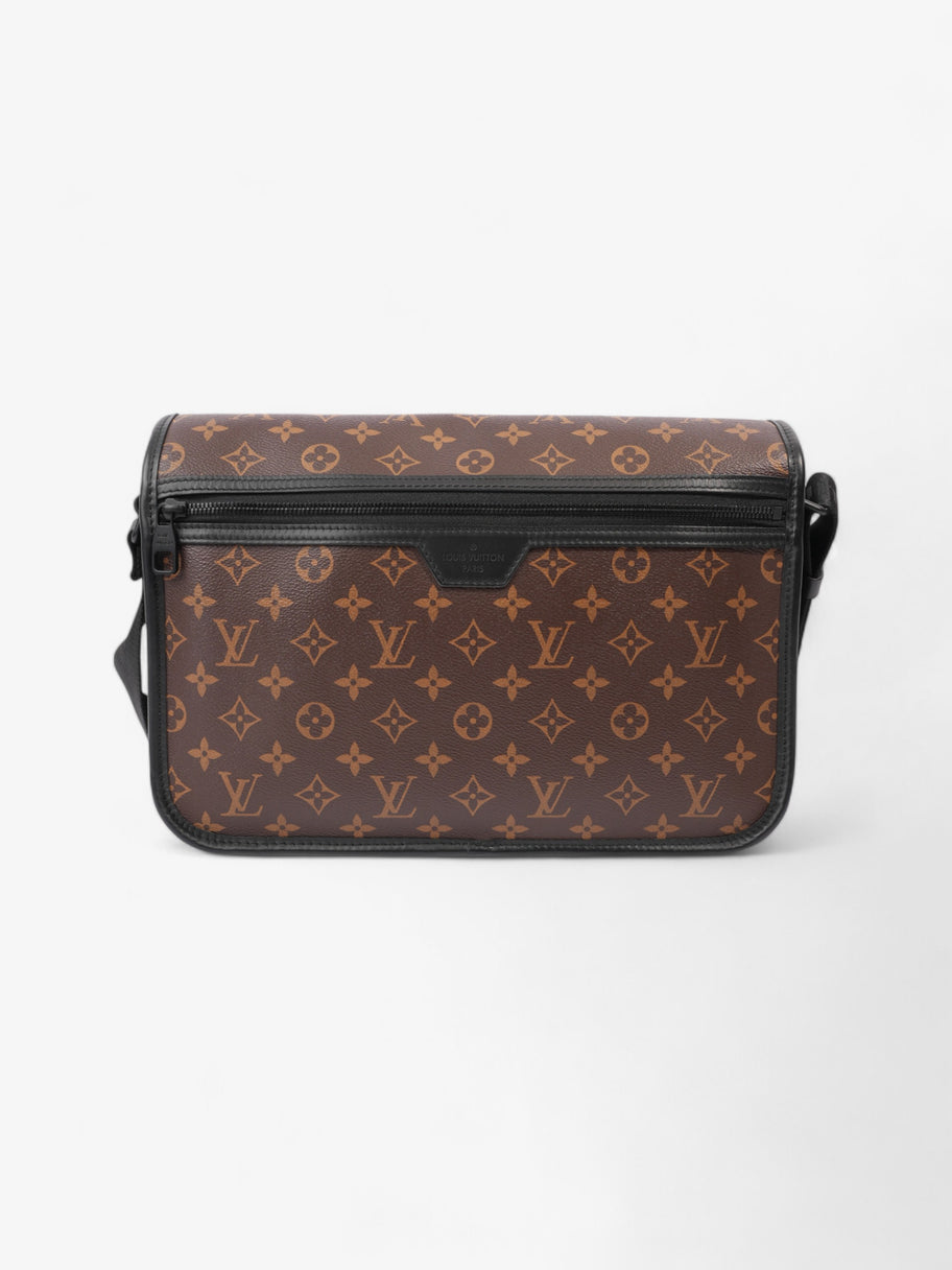 Louis Vuitton Macassar Archy Messenger Monogram / Black Coated Canvas MM Image 4