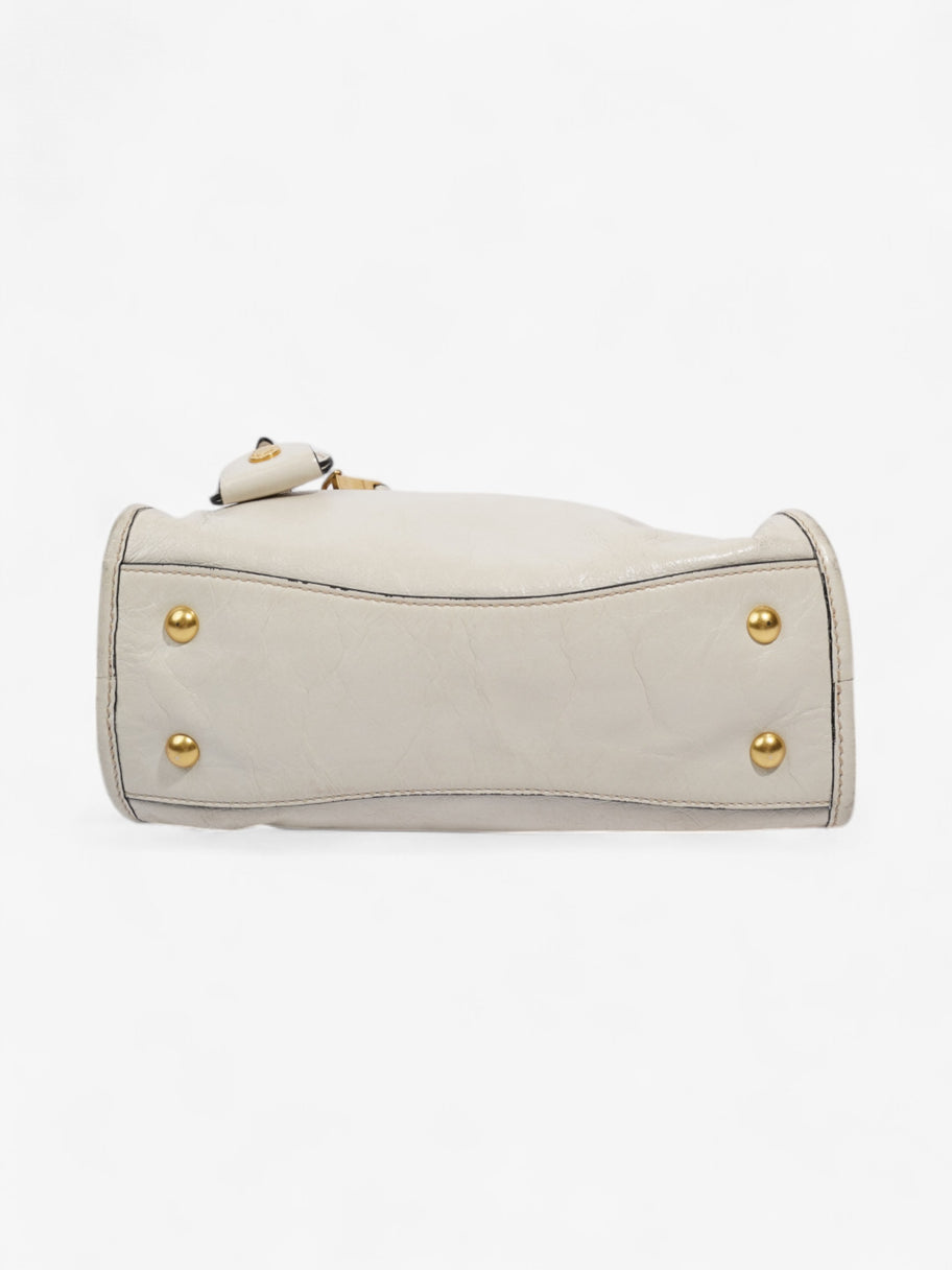 Miu Miu Bauletto Satchel Cream Leather Image 9