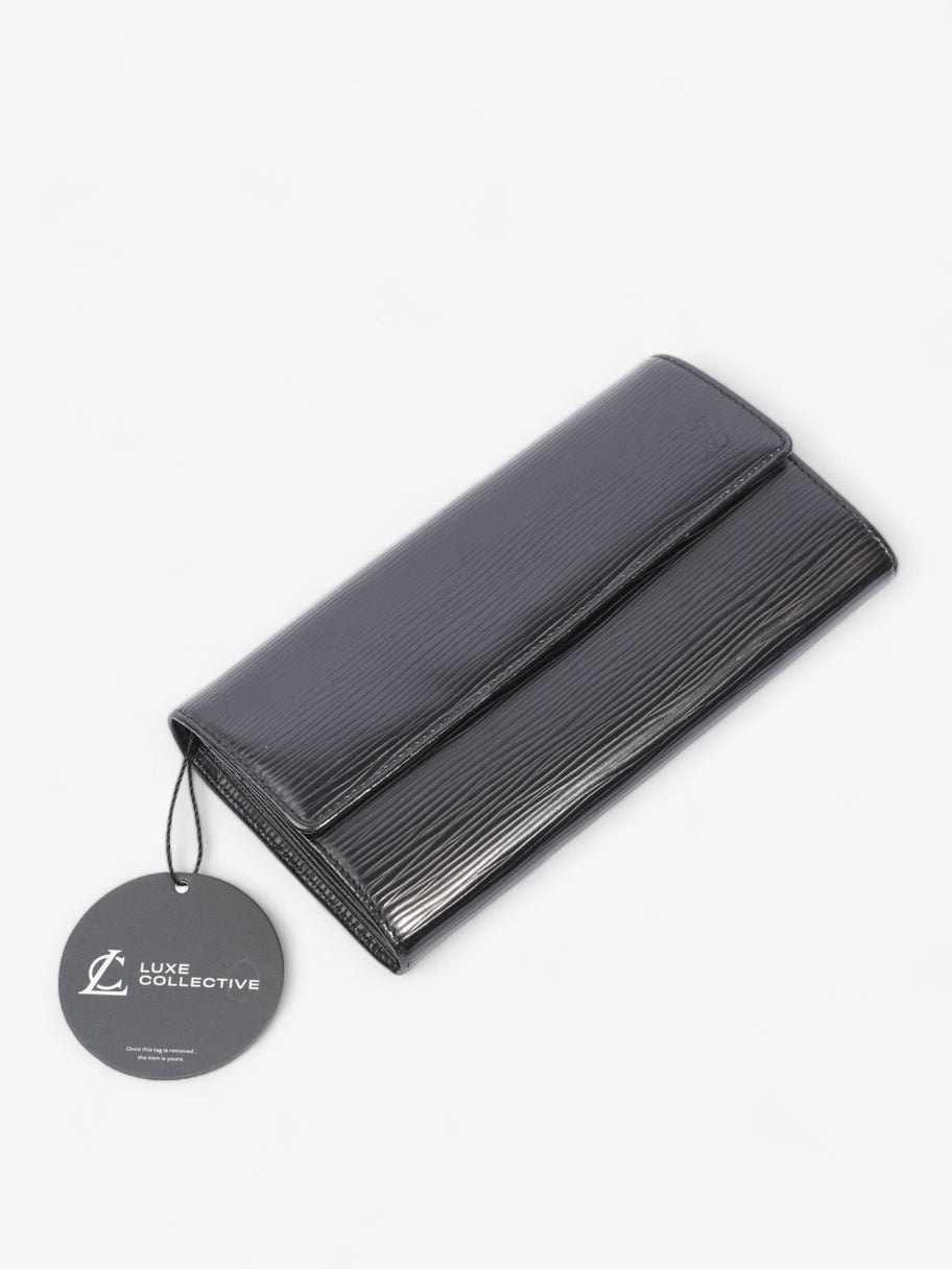 Sarah Wallet Black Epi Leather Image 8