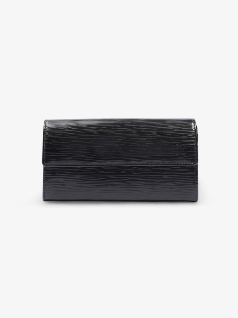 Sarah Wallet Black Epi Leather Image 1