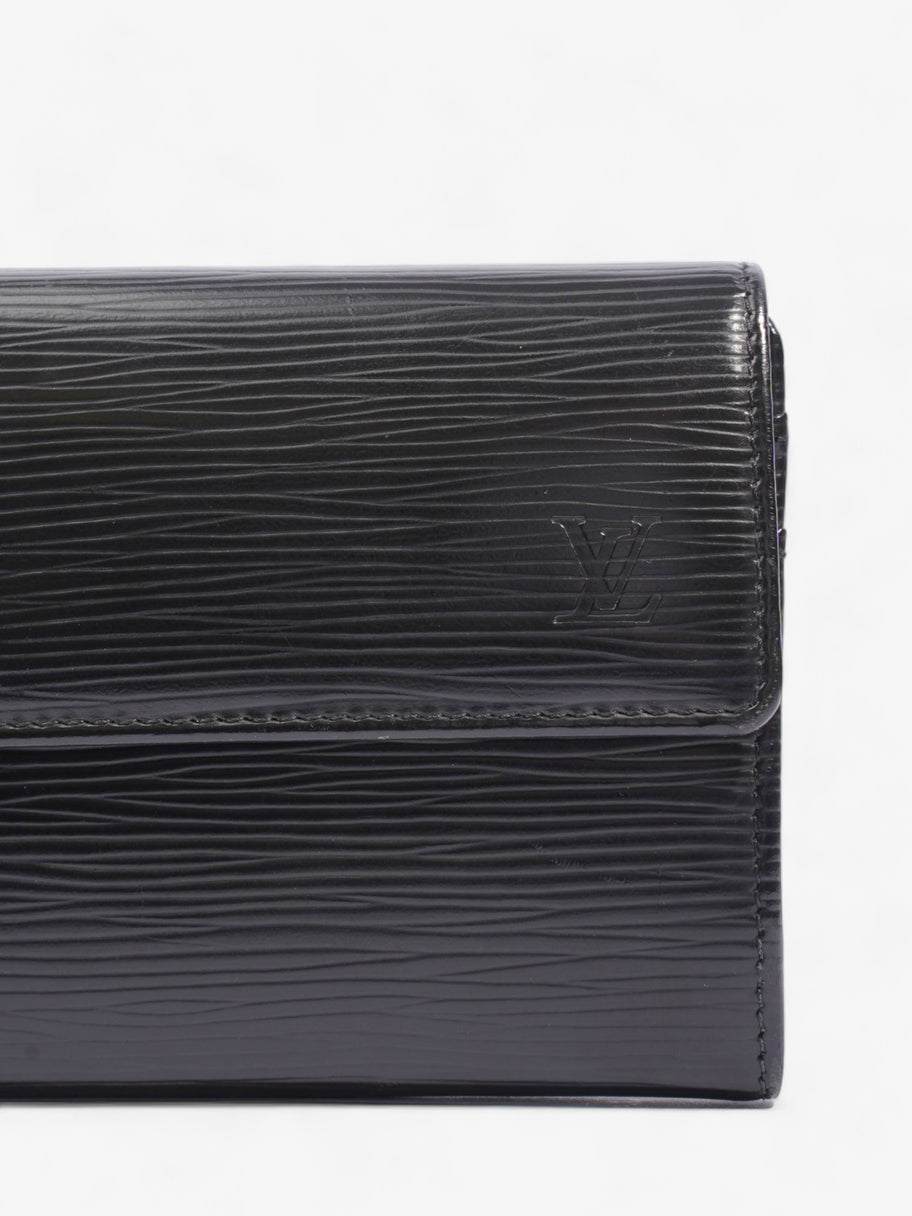 Sarah Wallet Black Epi Leather Image 2