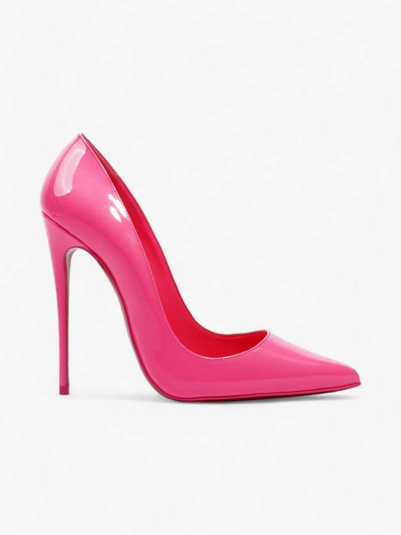  Christian Louboutin So Kate 120 Pink Patent Leather EU 38.5 UK 5.5