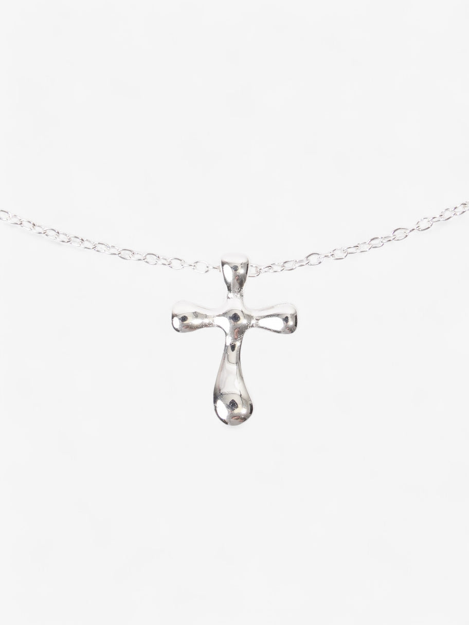 Tiffany and Co Elsa Peretti Cross Pendant Silver Silver Sterling Image 2