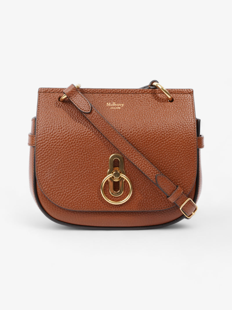  Mulberry Small Amberley Satchel Oak Grained Leather