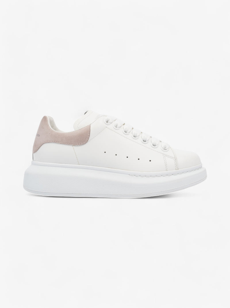  Alexander McQueen Oversized Sneakers White / Light Pink Leather EU 37 UK 4