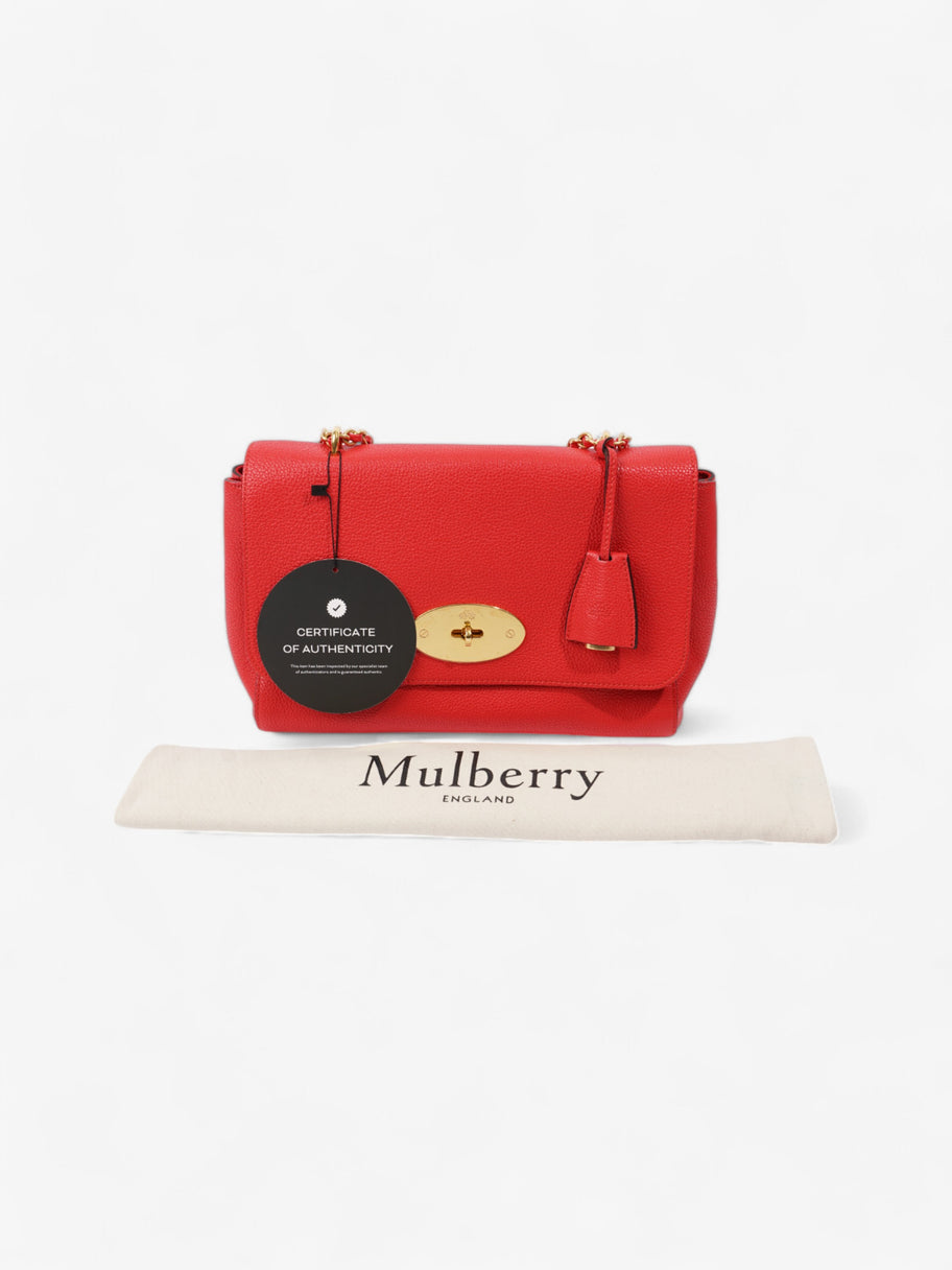 Mulberry Lily Red Grained Leather Medium Image 10