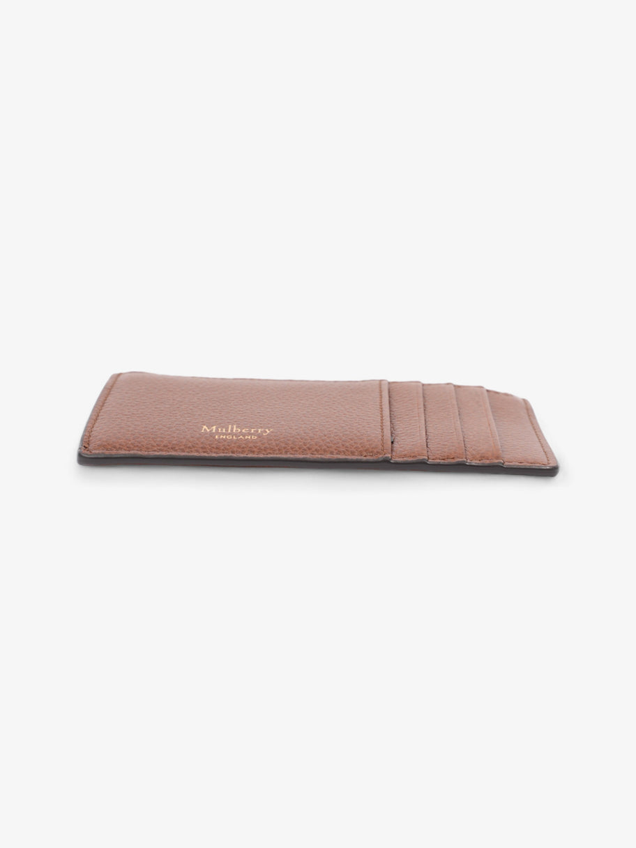 Mulberry Zip Long Card Holder Oak Grained Leather Image 5