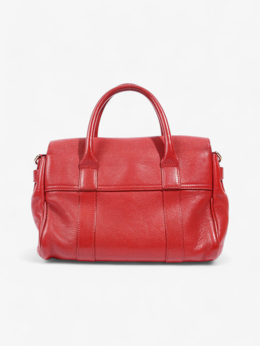 Mulberry Bayswater Satchel Red Grained Leather Image 4