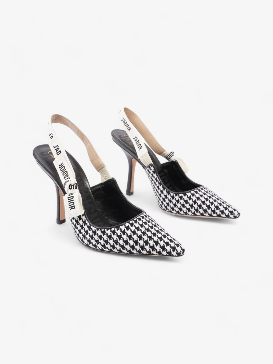 Christian Dior J'Adior Pumps 100 Black / White Tweed EU 39 UK 6 Image 2