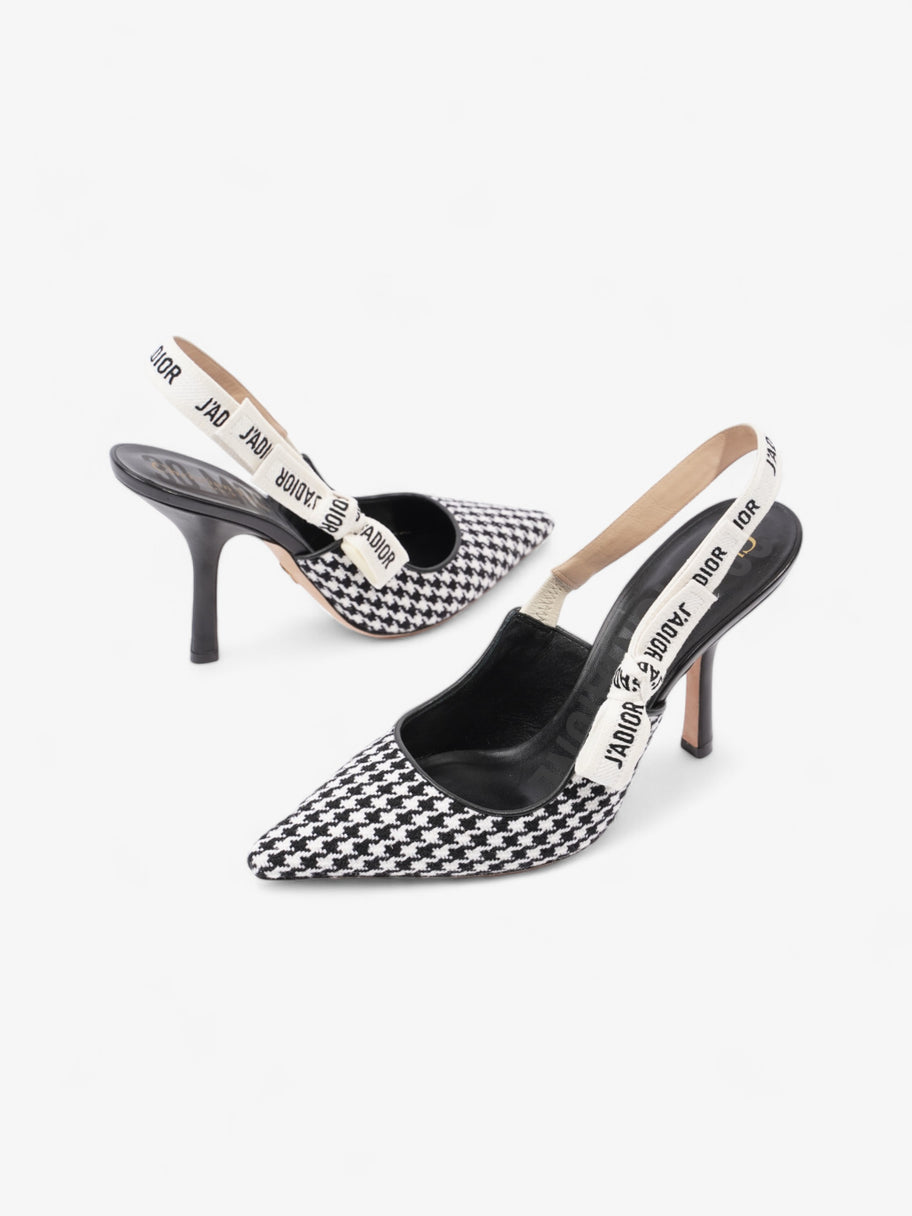 Christian Dior J'Adior Pumps 100 Black / White Tweed EU 39 UK 6 Image 9