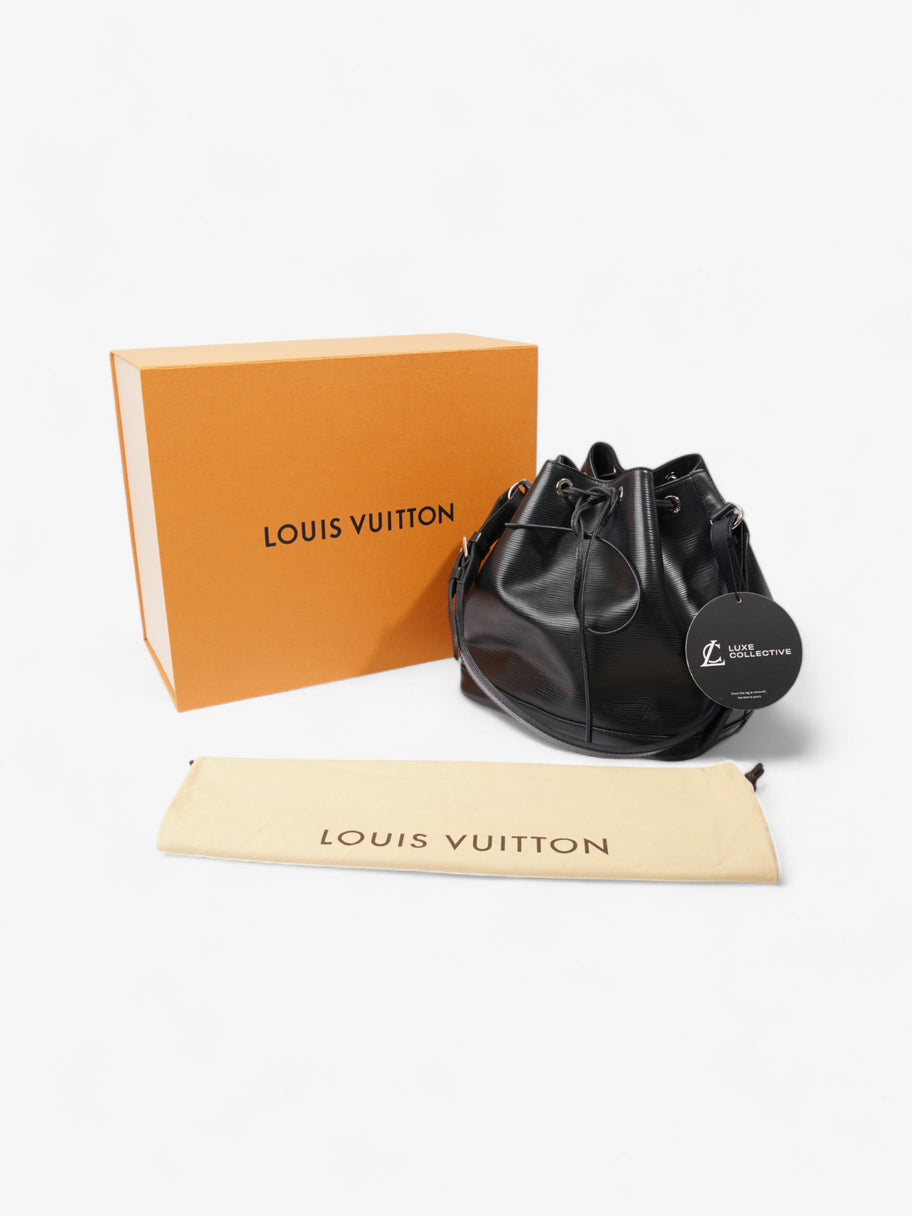 Louis Vuitton Petit Noe Black Epi Leather NM Image 9