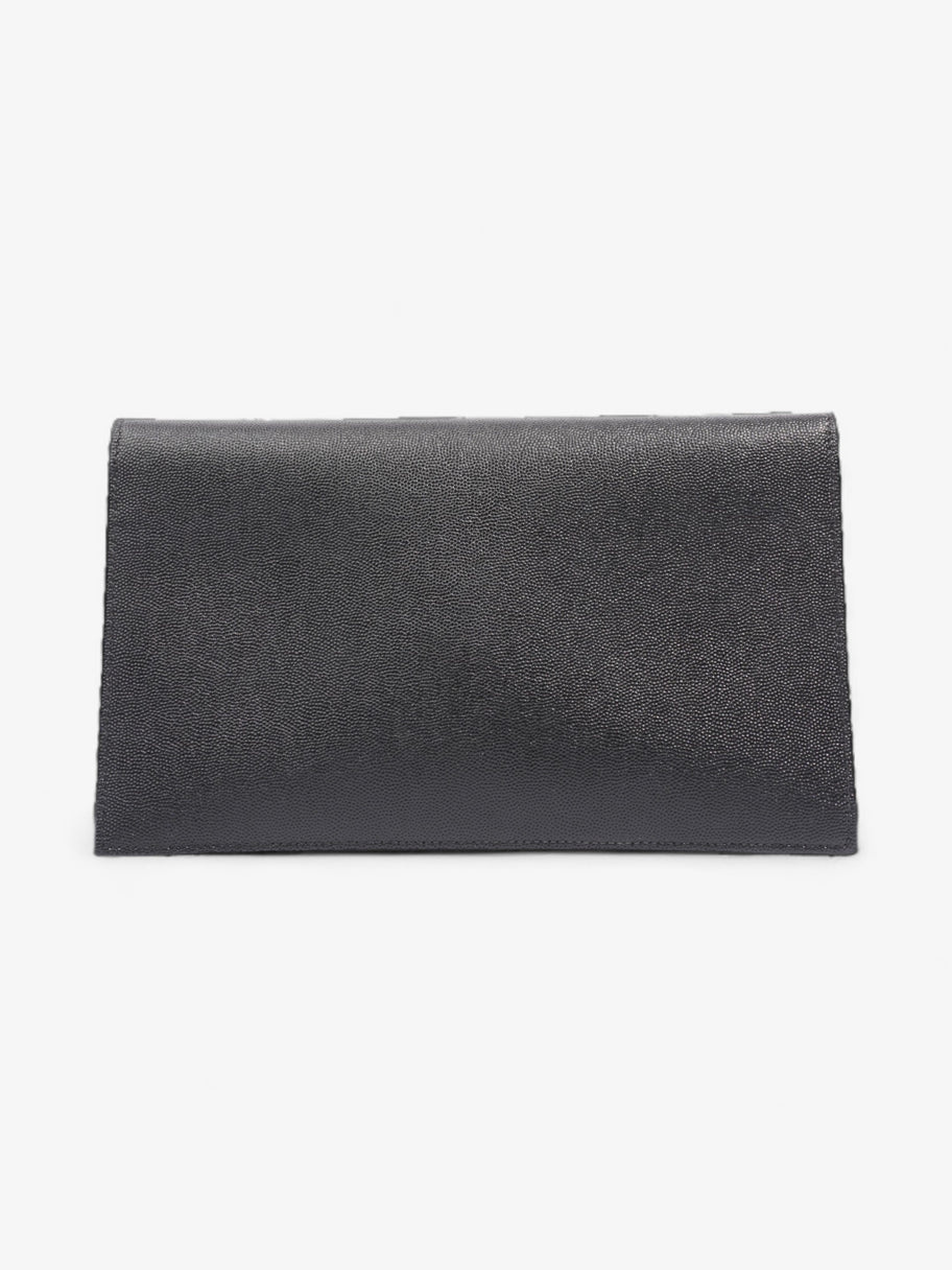 Saint Laurent Uptown Clutch Black Leather Image 4