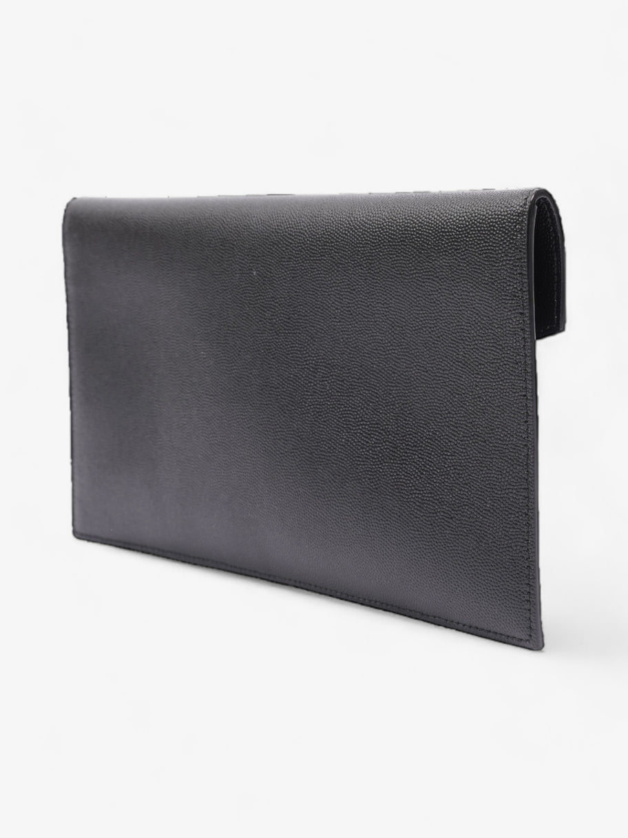 Saint Laurent Uptown Clutch Black Leather Image 5