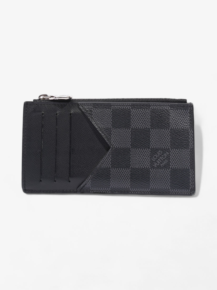 Louis Vuitton Coin Card Holder Damier Graphite Coated Canvas Image 2