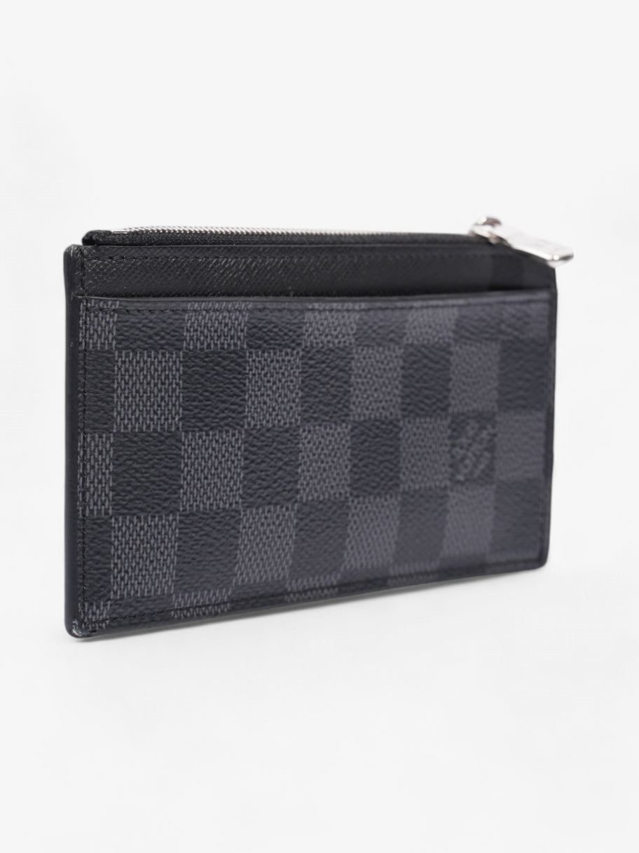 Louis vuitton coin card holder damier graphite sale