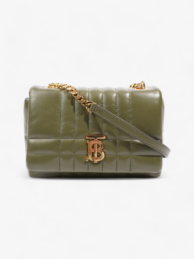  Mini Lola  Khaki Lambskin Leather