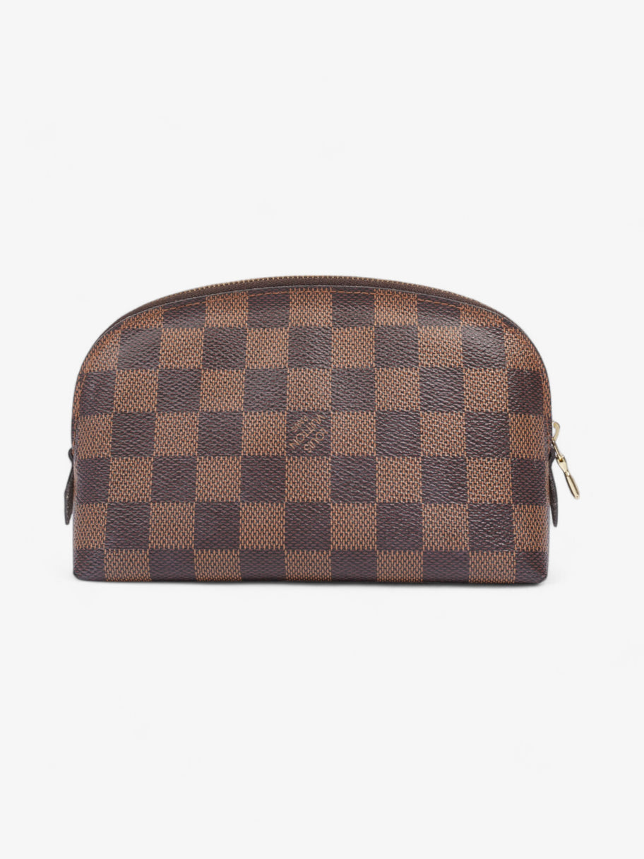 Louis Vuitton Pochette Cosmetic Damier Ebene Coated Canvas Image 3