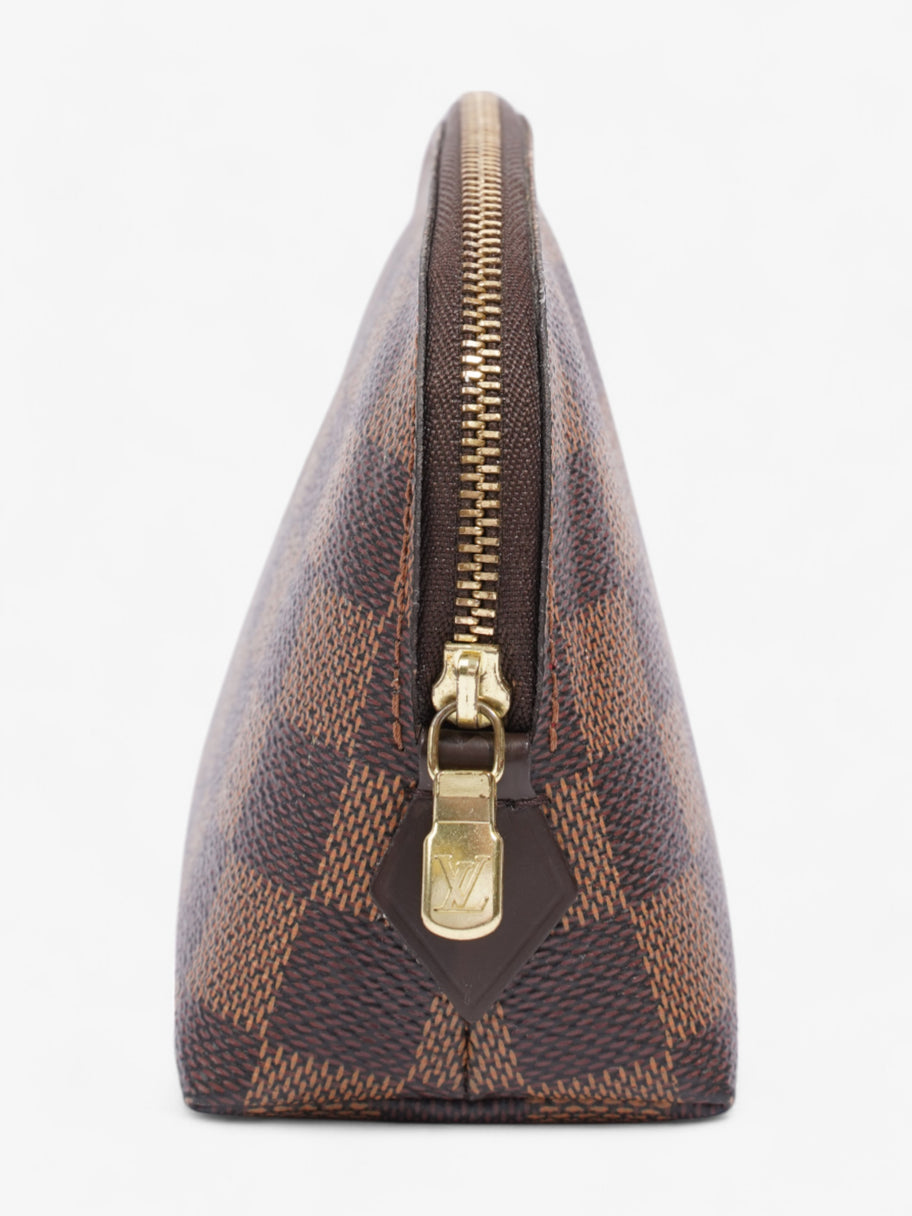 Louis Vuitton Pochette Cosmetic Damier Ebene Coated Canvas Image 4