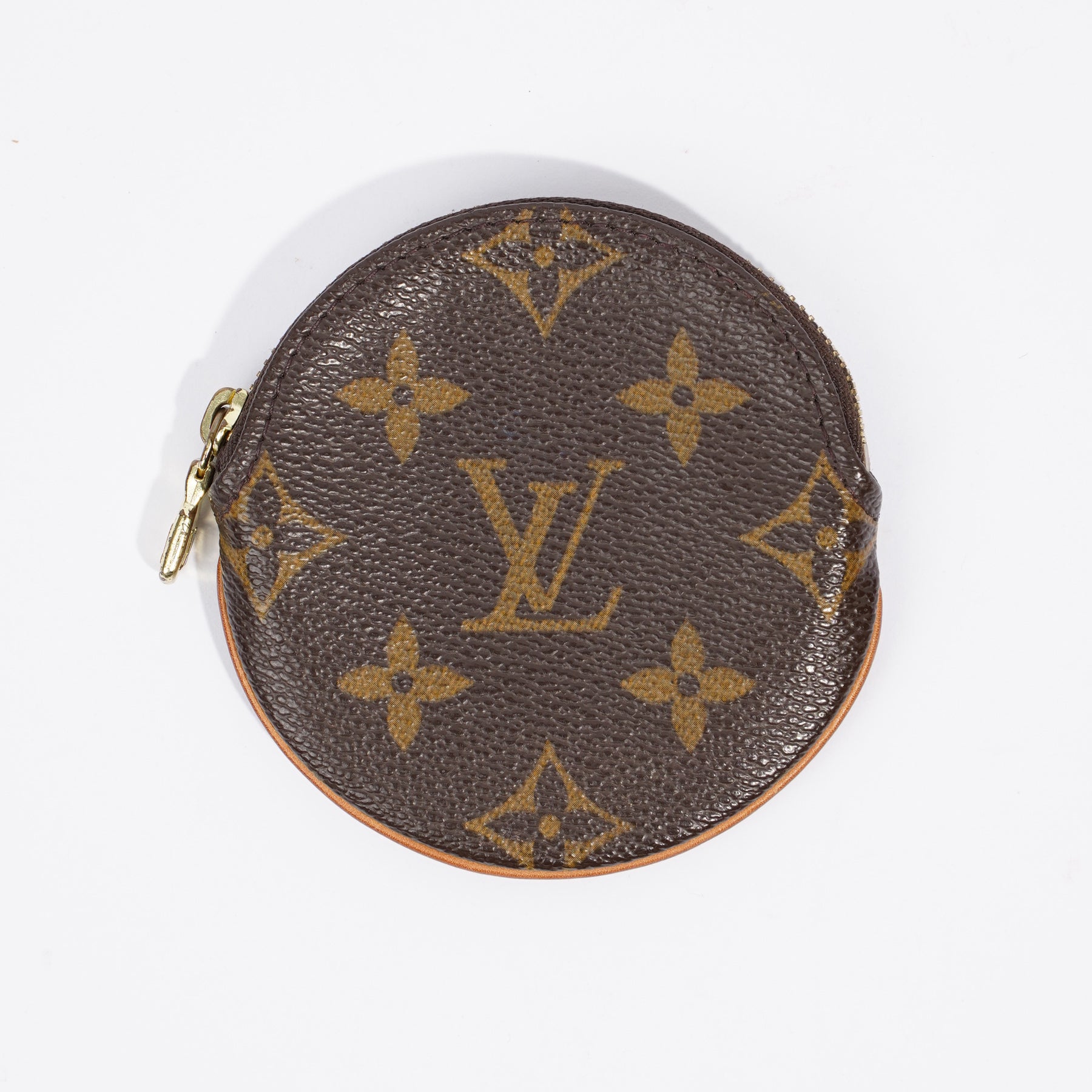 Louis Vuitton // Monogram Round Coin Pouch – VSP Consignment
