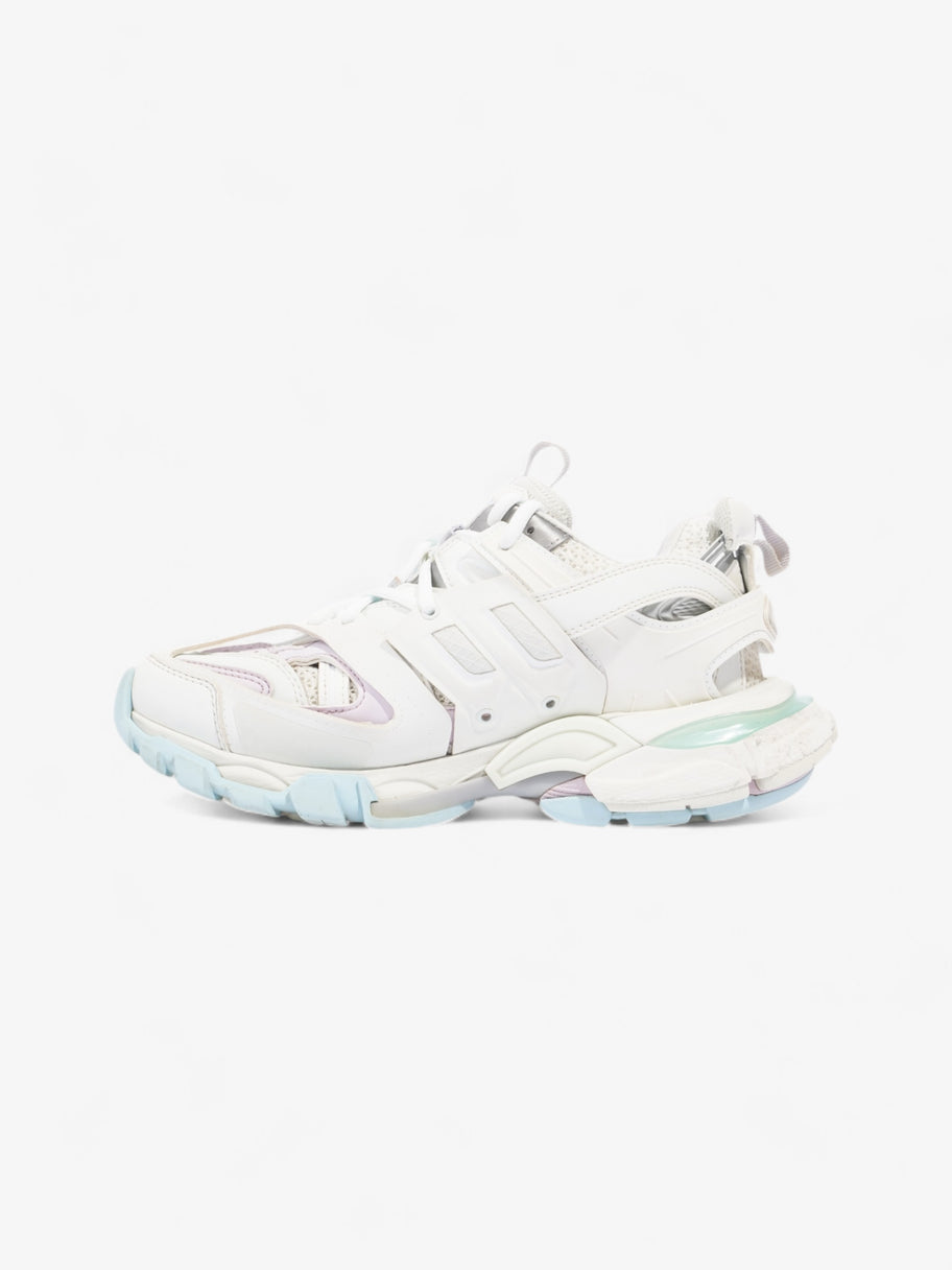 Balenciaga Tracks White  / Pink / Light Blue Mesh EU 37 UK 4 Image 3