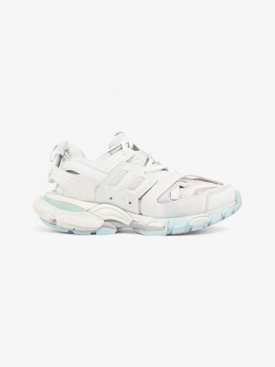 Balenciaga Tracks White  / Pink / Light Blue Mesh EU 37 UK 4 Image 4