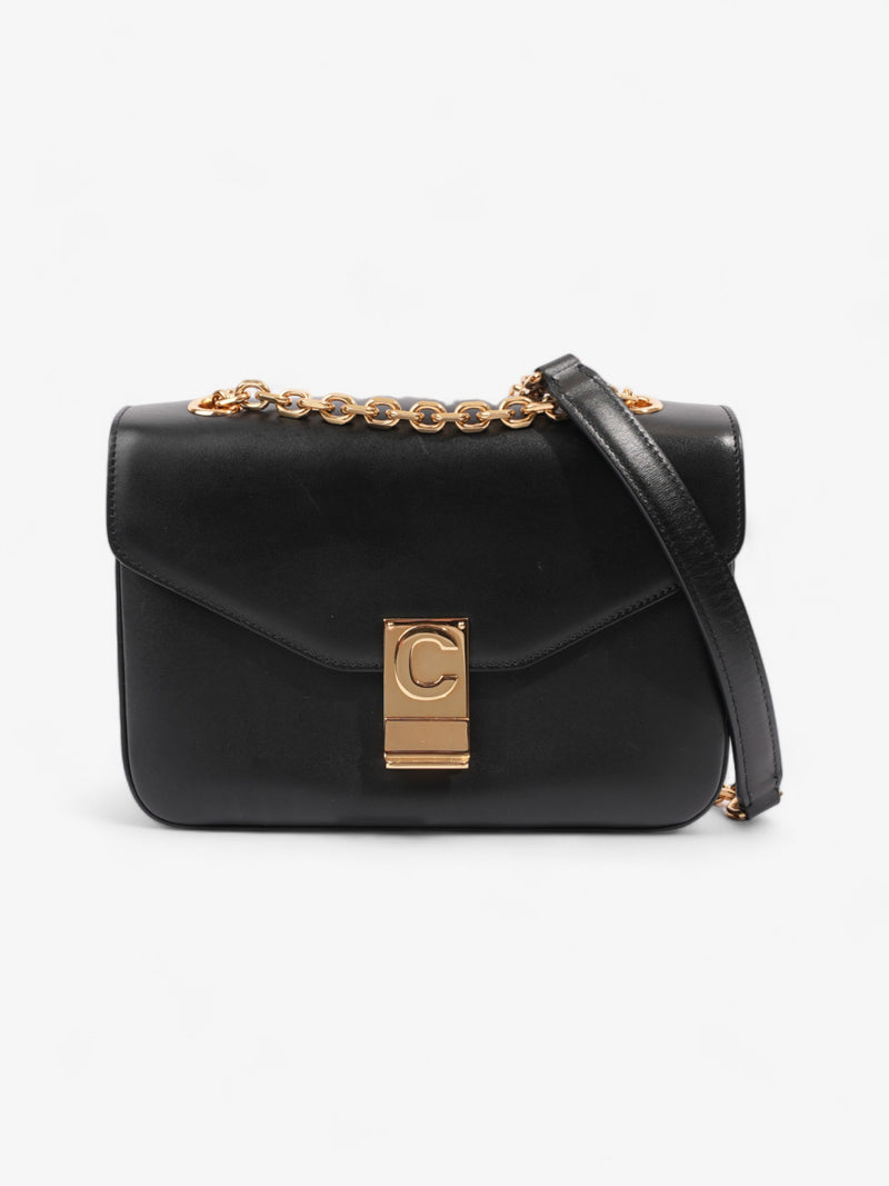  Celine C Bag Black Leather Medium