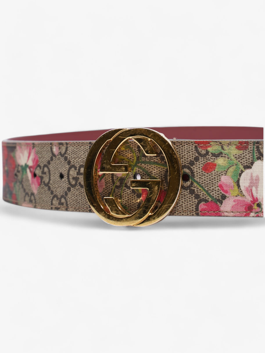 Gucci Interlocking G Belt GG Bloom / GG Supreme Canvas 75cm / 30