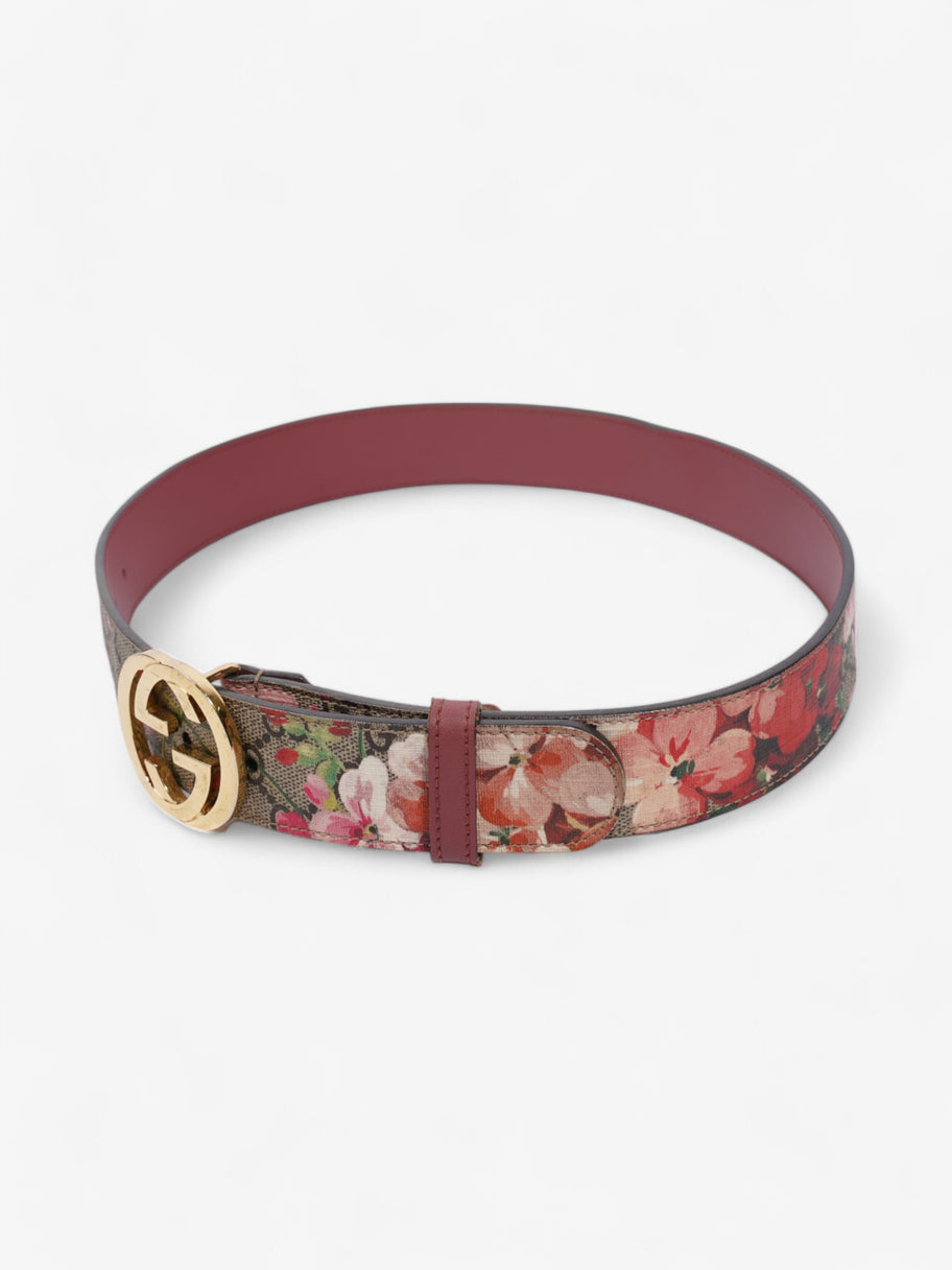 Gucci Interlocking G Belt GG Bloom / GG Supreme Canvas 75cm / 30