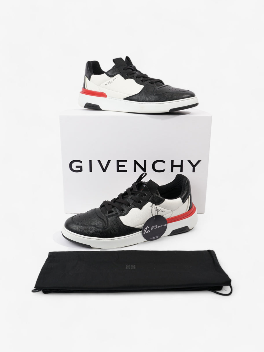 Givenchy Wing Sneakers Black / White / Red Leather EU 44 UK 10 Image 10