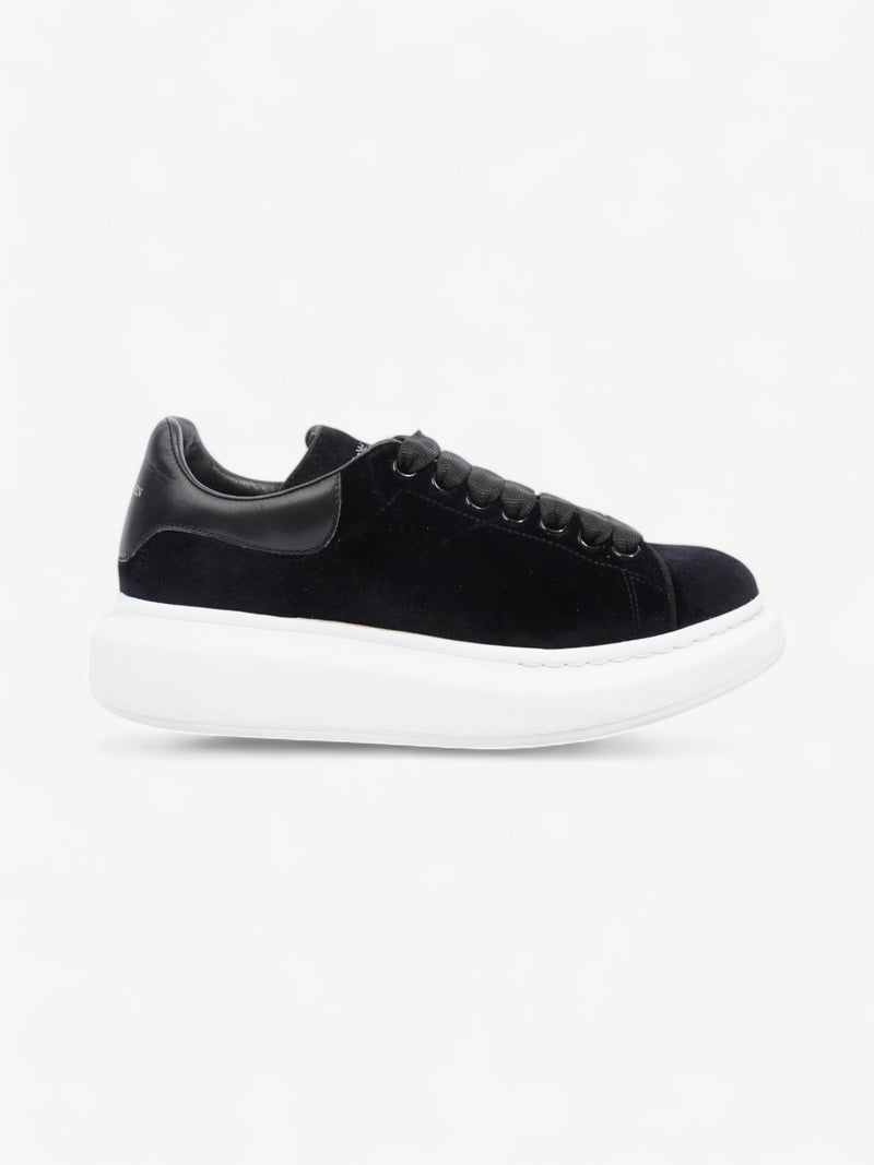  Alexander McQueen Oversized Sneakers Black Velvet EU 39 UK 6