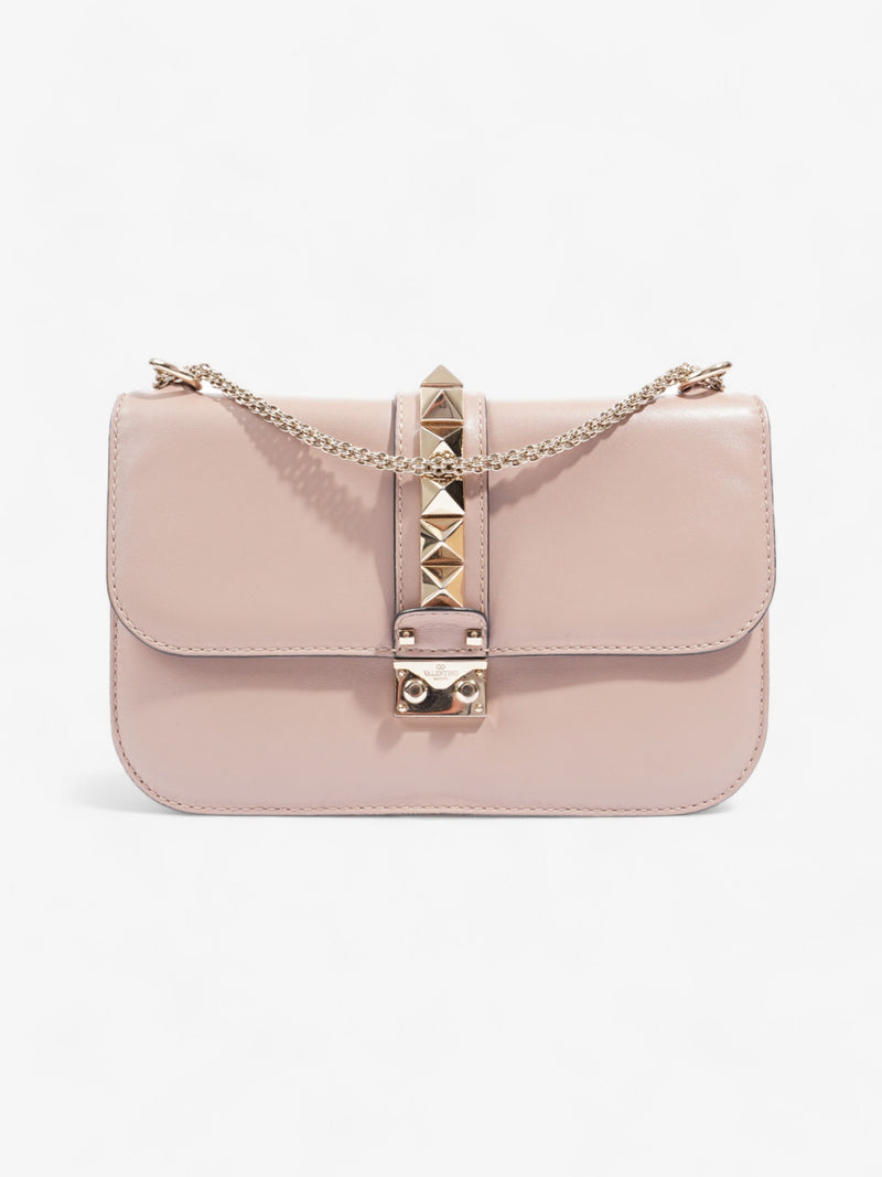  Valentino Glam Rock Dusty Pink Leather Medium