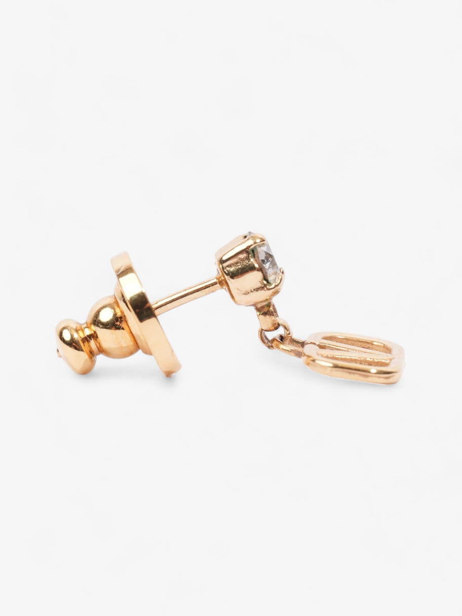 Valentino VLogo Signature Earrings Gold Base Metal Image 3