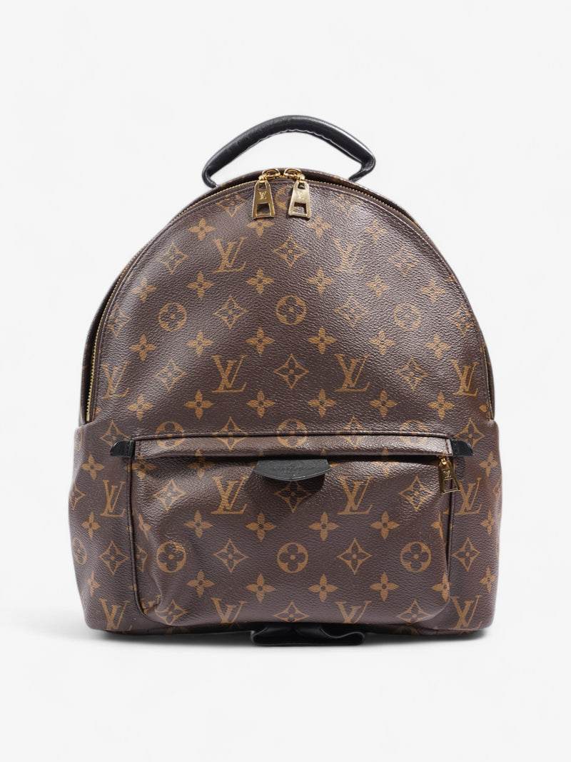  Louis Vuitton Palm Springs Monogram / Black Coated Canvas MM