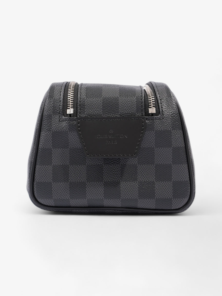 Louis Vuitton Dopp Kit Toilet Pouch Damier Graphite Coated Canvas Image 4