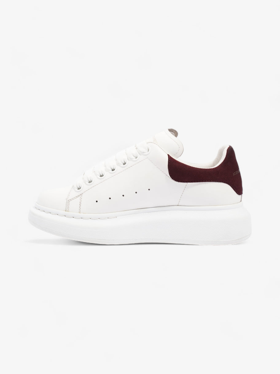 Alexander McQueen Oversized Sneakers  White / Burgundy Leather EU 36.5 UK 3.5 Image 3