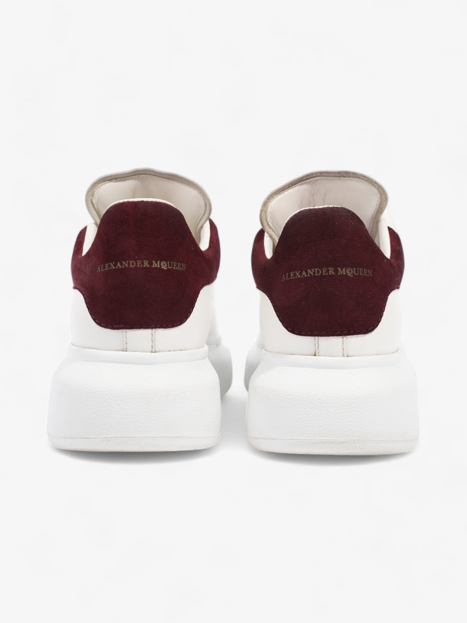 Alexander McQueen Oversized Sneakers  White / Burgundy Leather EU 36.5 UK 3.5 Image 6