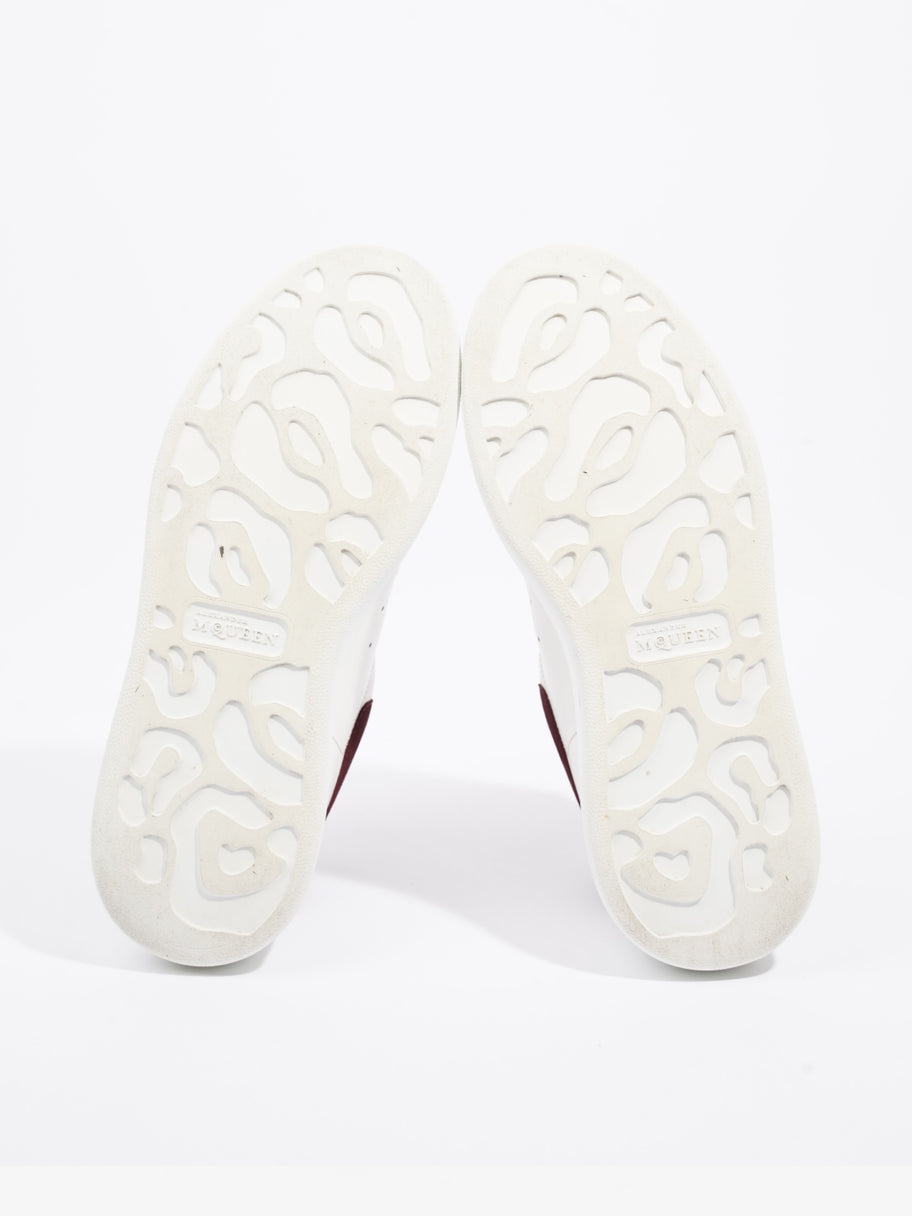 Alexander McQueen Oversized Sneakers  White / Burgundy Leather EU 36.5 UK 3.5 Image 7