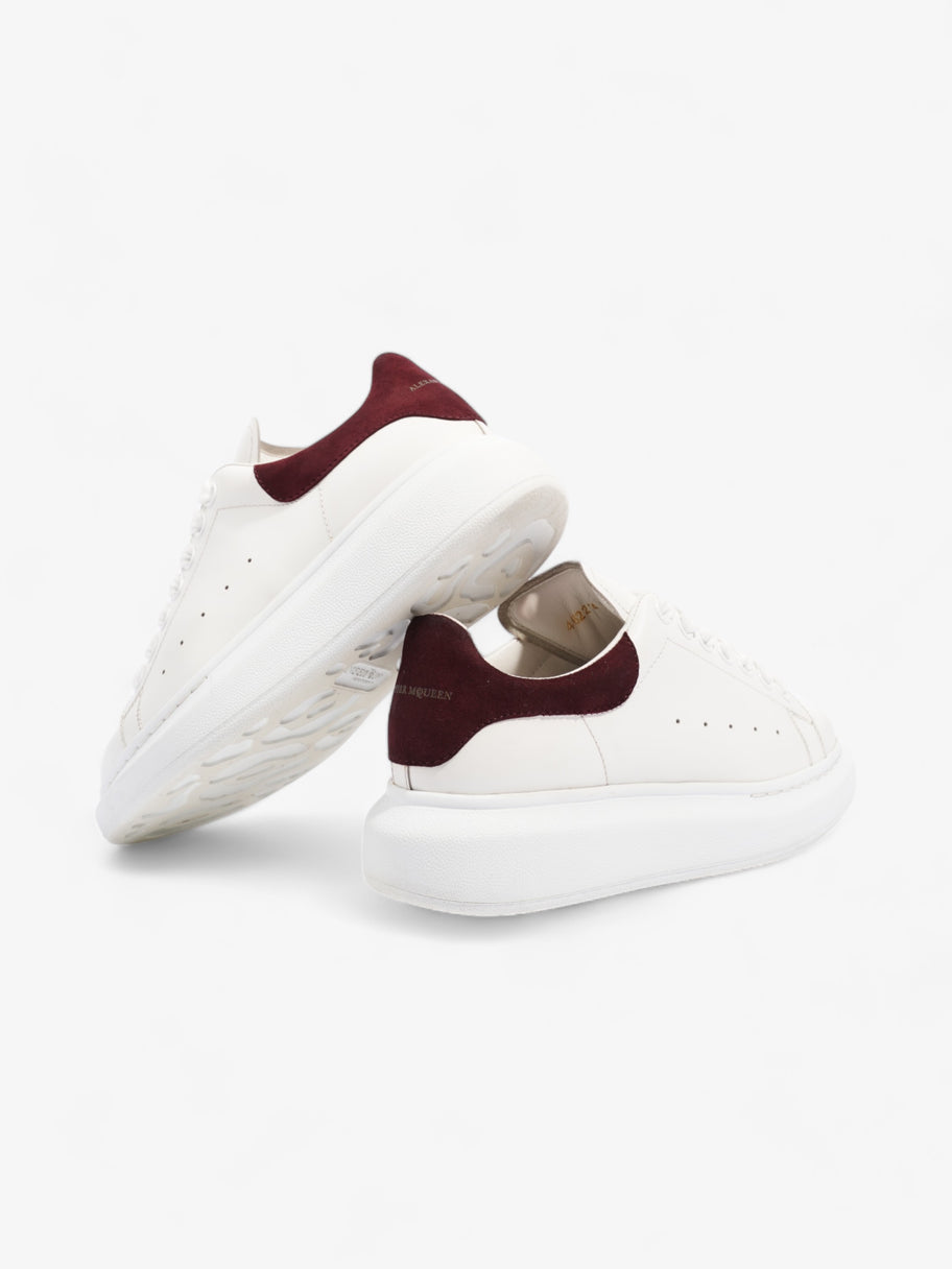 Alexander McQueen Oversized Sneakers  White / Burgundy Leather EU 36.5 UK 3.5 Image 9