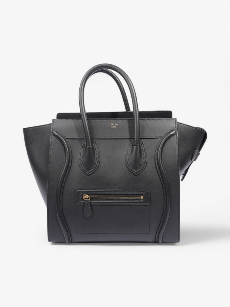  Celine Luggage Tote Black Leather Mini